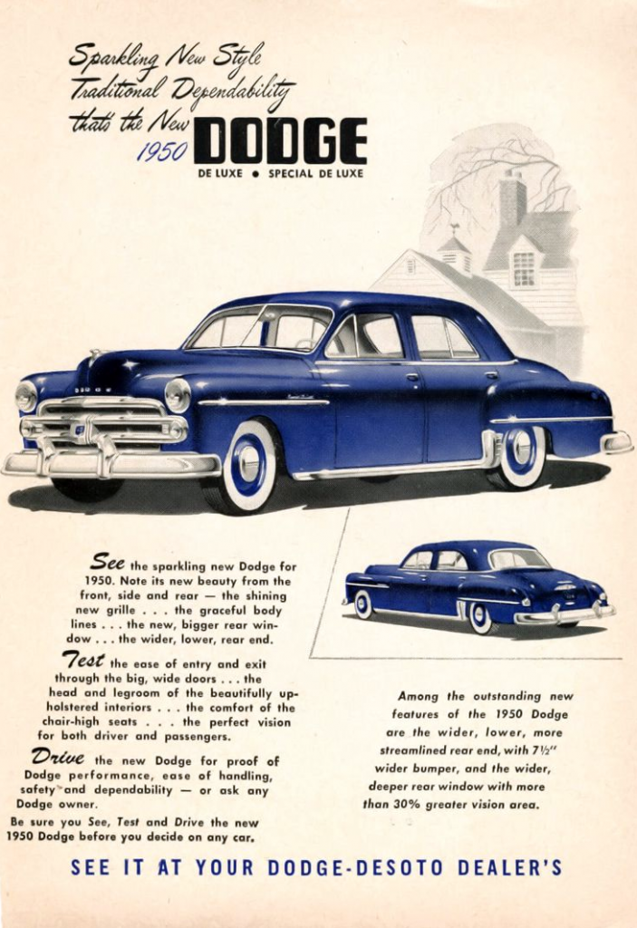 1950 Dodge Ad 