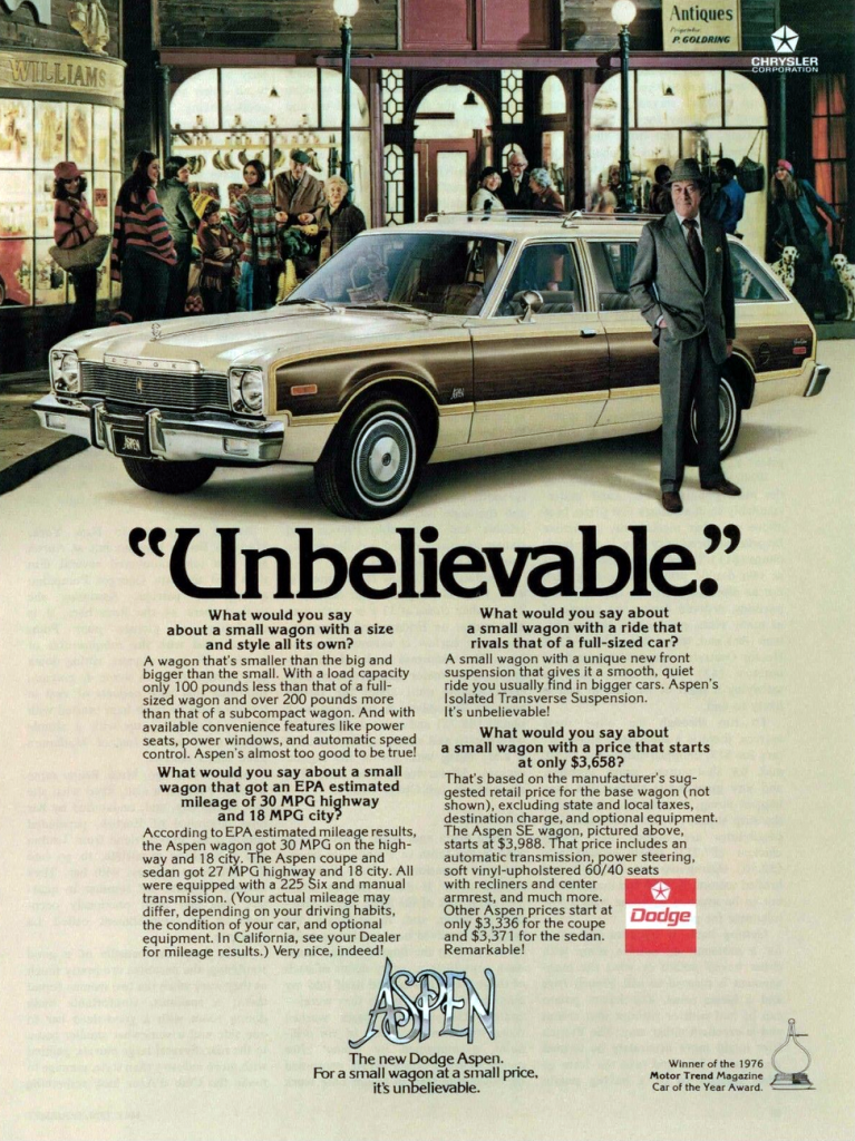 1976 Dodge ad 