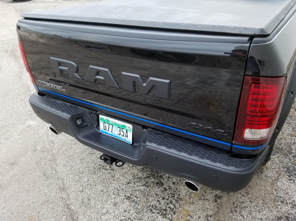 Mopar '16 Ram Rebel tailgate 