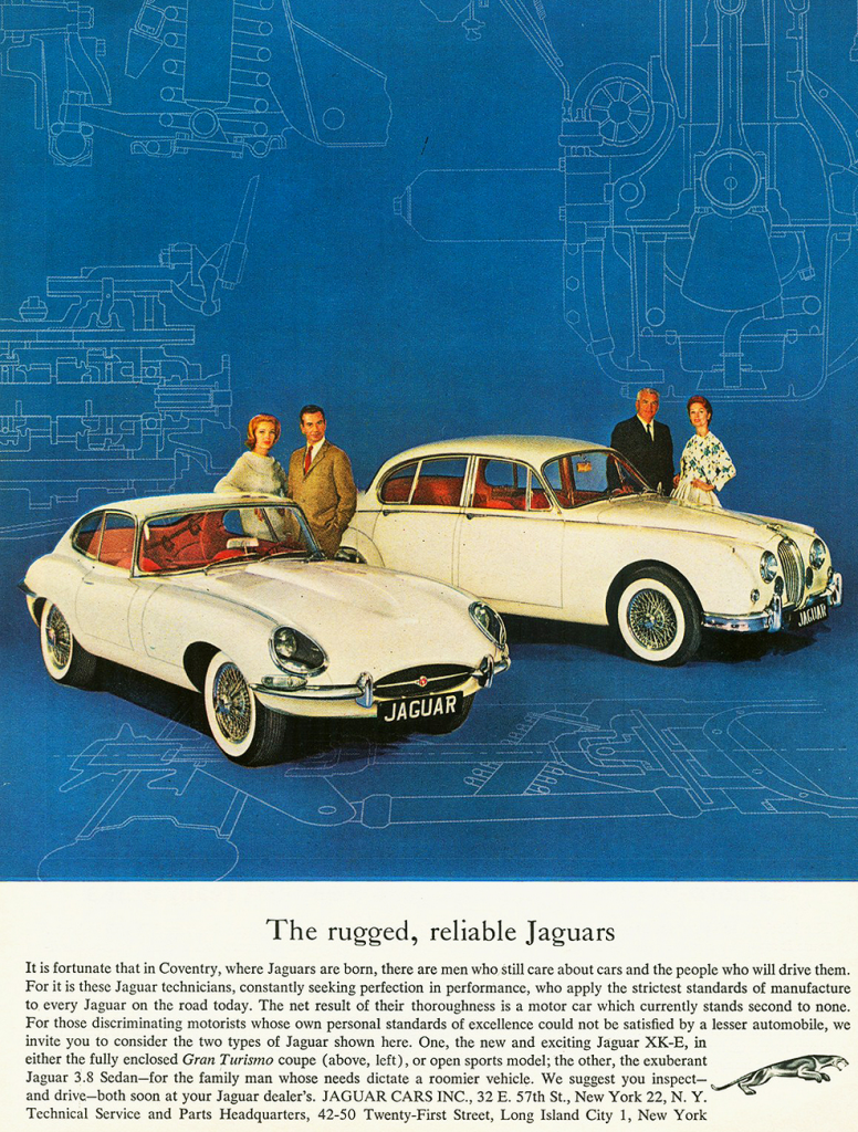 1962 Jaguar Ad 