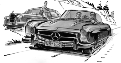 1963 Mercedes-benz Ad