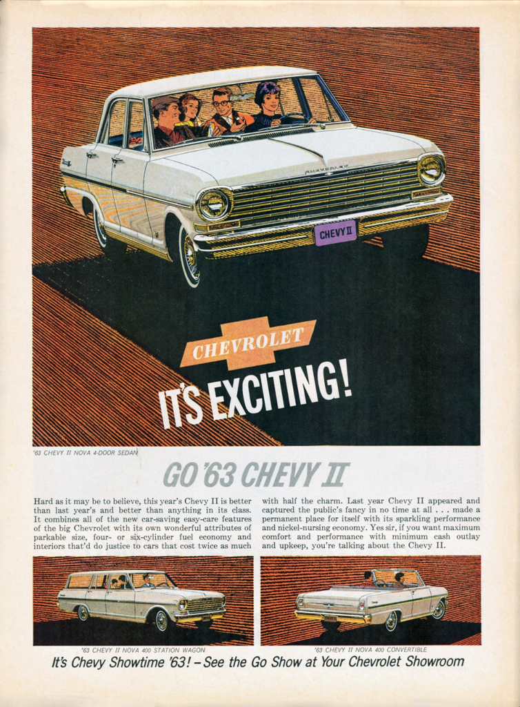1963 Chevrolet Chevy II Ad 