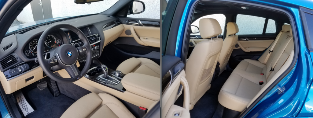 2017 BMW X4 Cabin