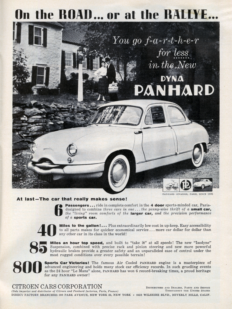 1958 Panhard Ad 
