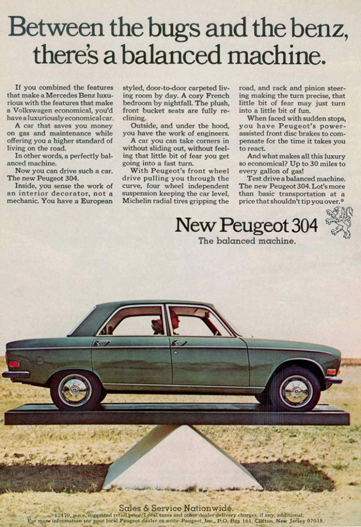 1969 Peugeot Ad 