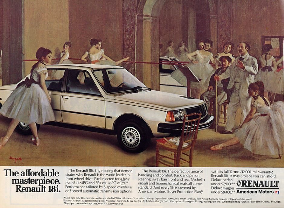 1982 Renault 18i Ad 