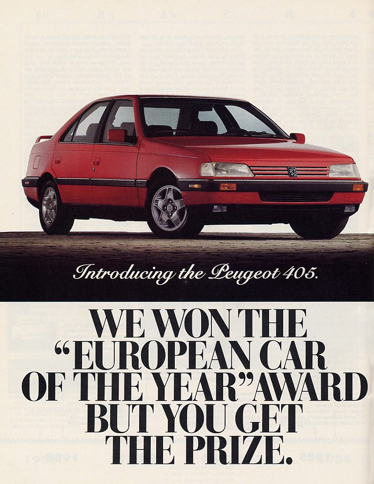 1988 Peugeot Ad 