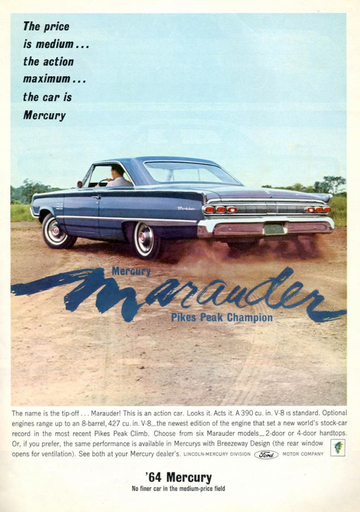 1964 Mercury Ad 