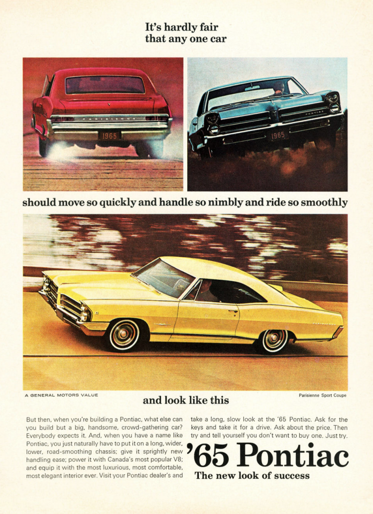 1965 Pontiac Ad 