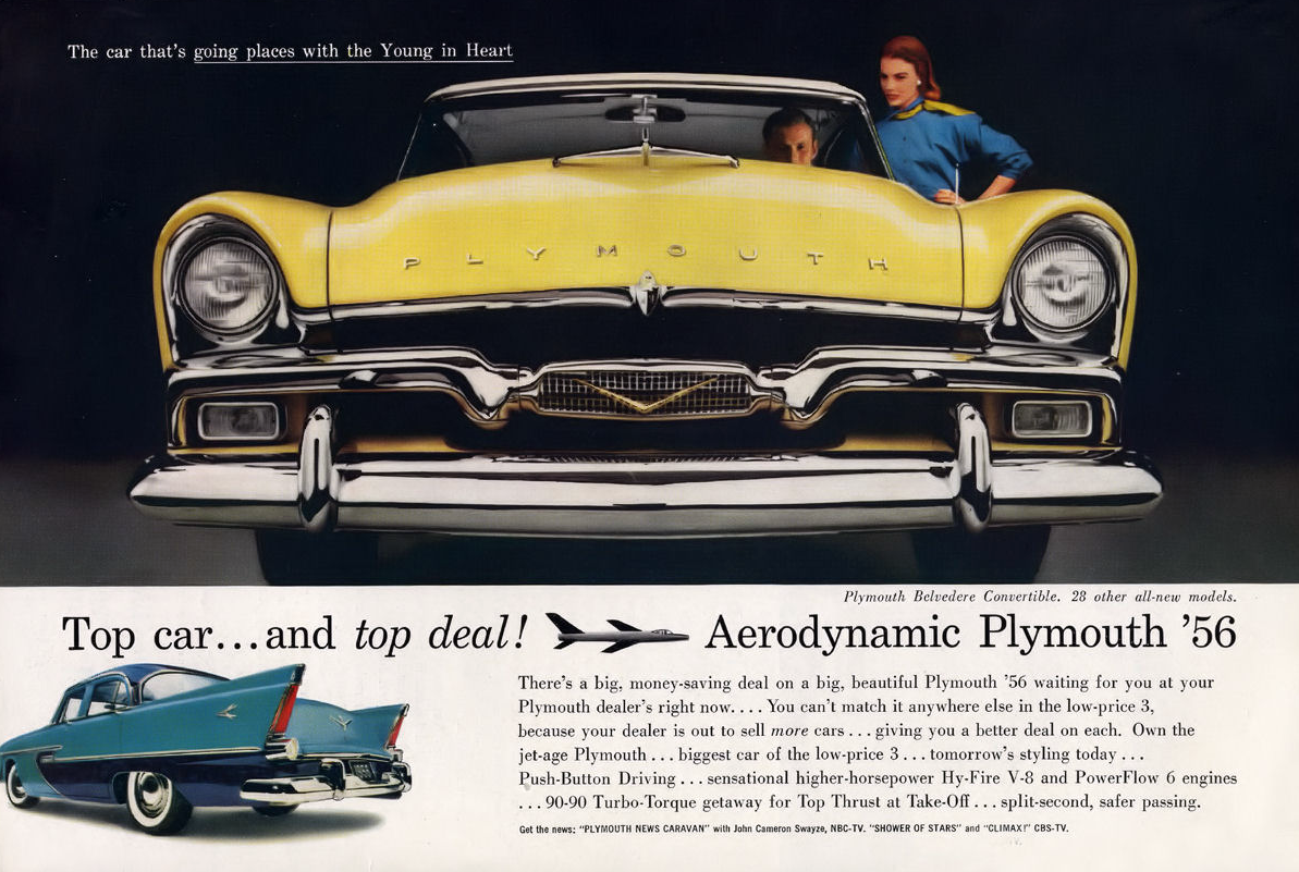 1956 Plymouth Ad 