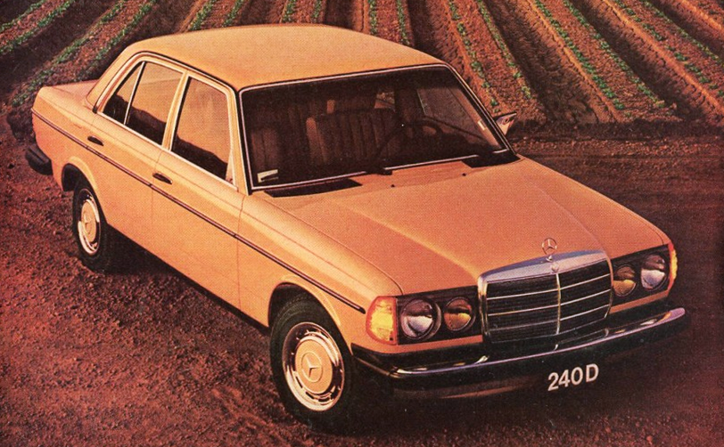 1984 Mercedes-Benz 240D Ad, Luxury Car Ads from 1984