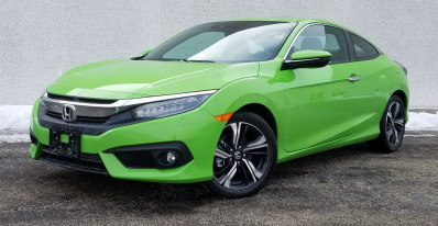 2017 Honda Civic Coupe in Energy Green