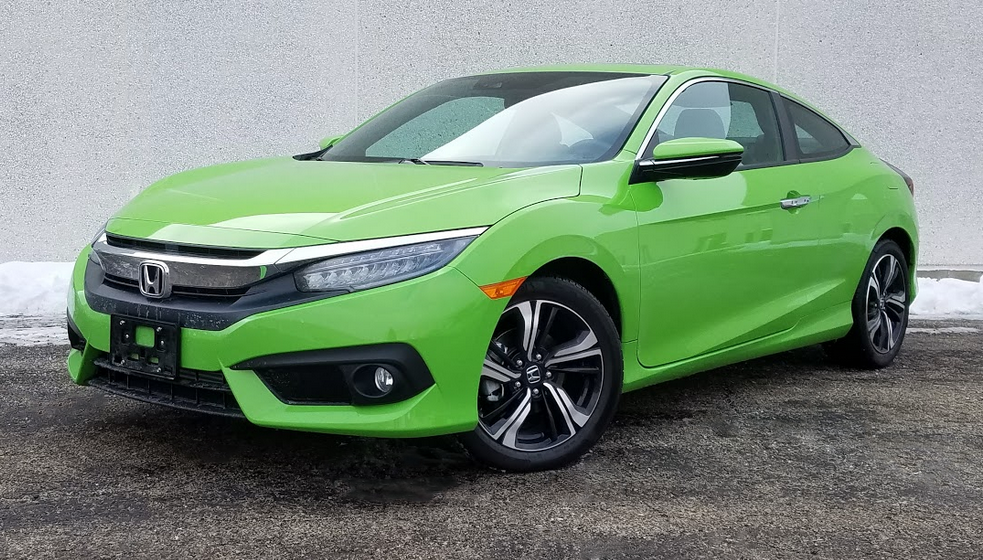 2017 Honda Civic Coupe in Energy Green 