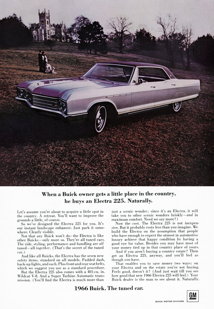 1966 Buick Electra 225 Ad