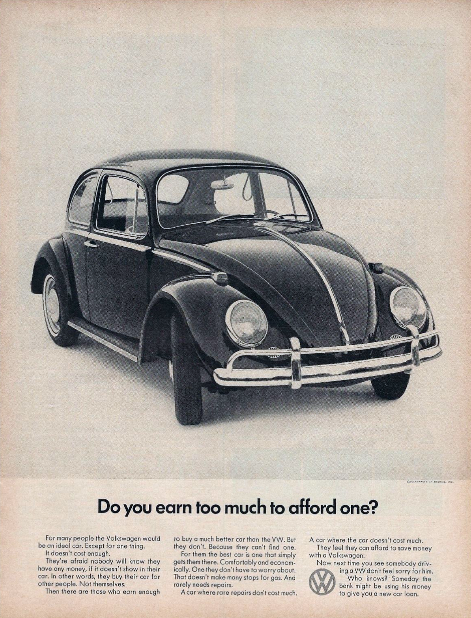 1966 Volkswagen Ad 