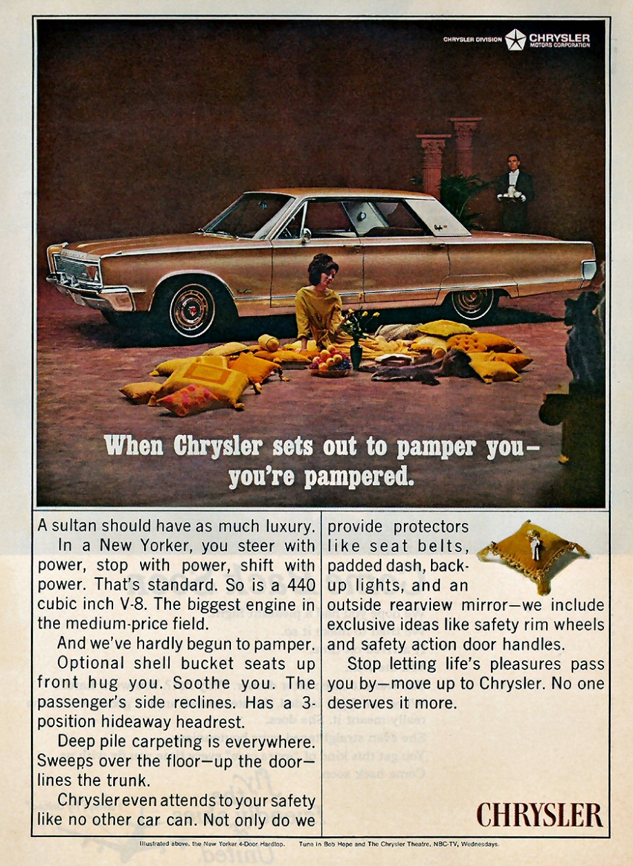 1966 Chrysler New Yorker Ad 