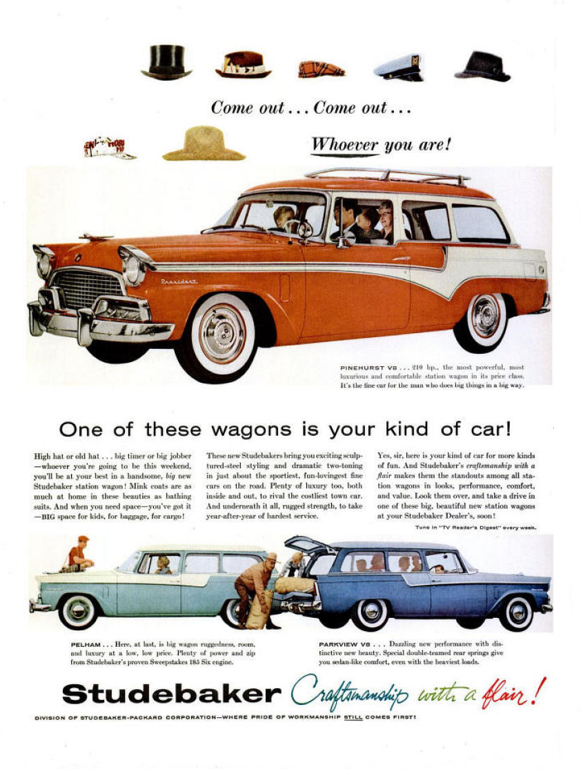 1956 Studebaker Ad 