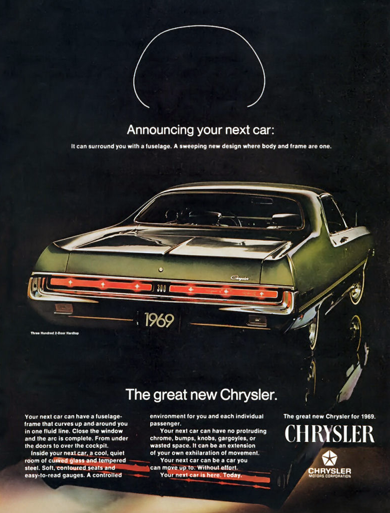 1969 Chrysler Ad