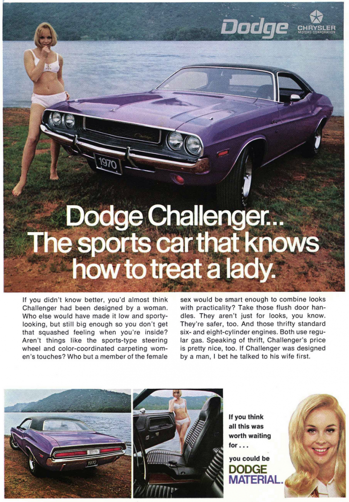 1970 Dodge Challenger Ad 