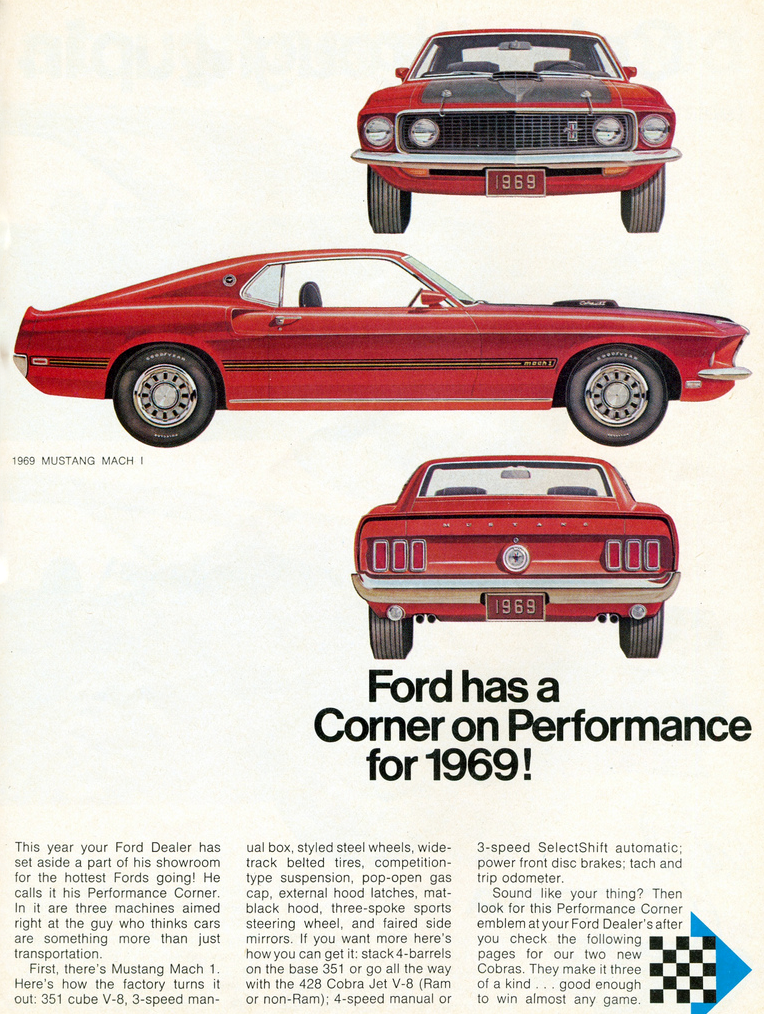 1969 Ford Mustang Ad 