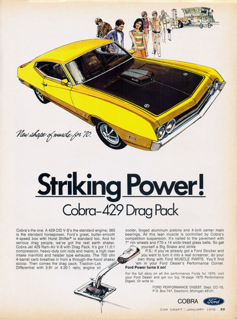 1970 Ford Torino Cobra Ad 