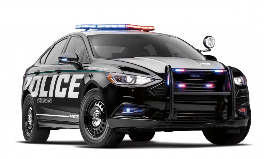 2017 New York Auto Show: 2018 Ford Police Responder Hybrid Sedan | The ...