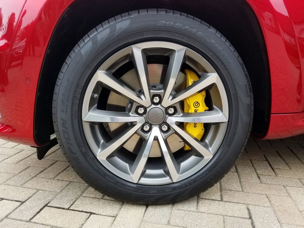 Jeep Grand Cherokee TrackHawk Brembo Brakes