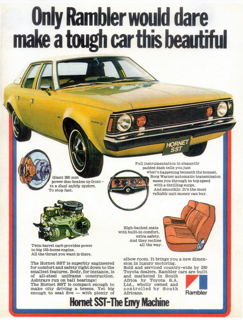 1971 Hornet Ad 