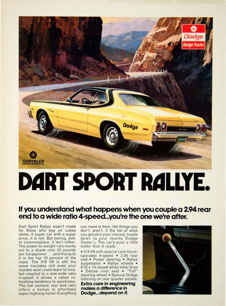 1973 Dodge Dart Sport Rallye