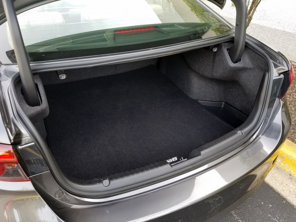 2017 Mazda 6 trunk 