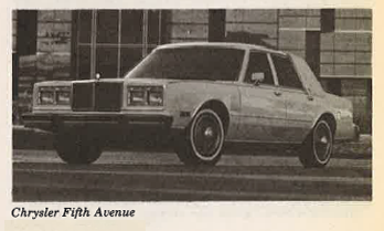 1989 Chrysler Fifth Avenue