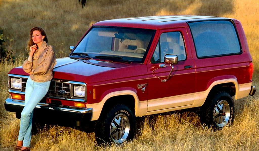 1987 Ford Bronco II, Compact SUVs of 1987