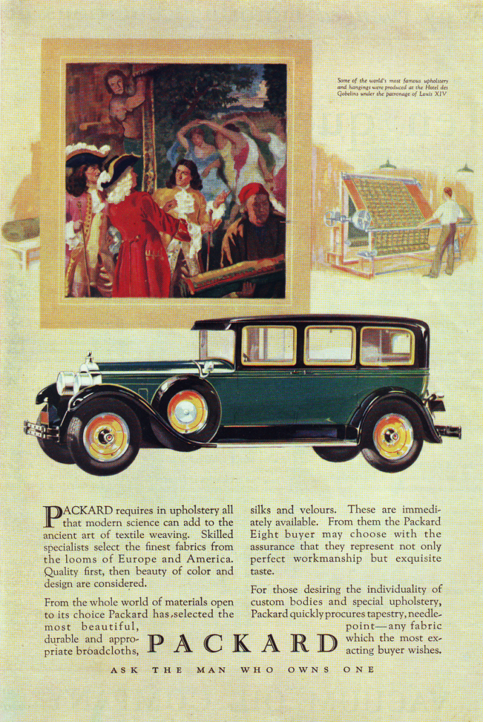 1927 Packard Ad 