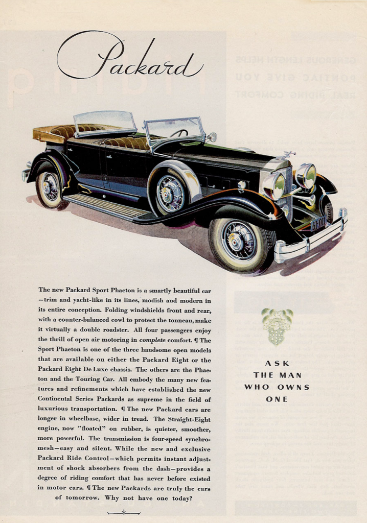 1932 Packard Ad 