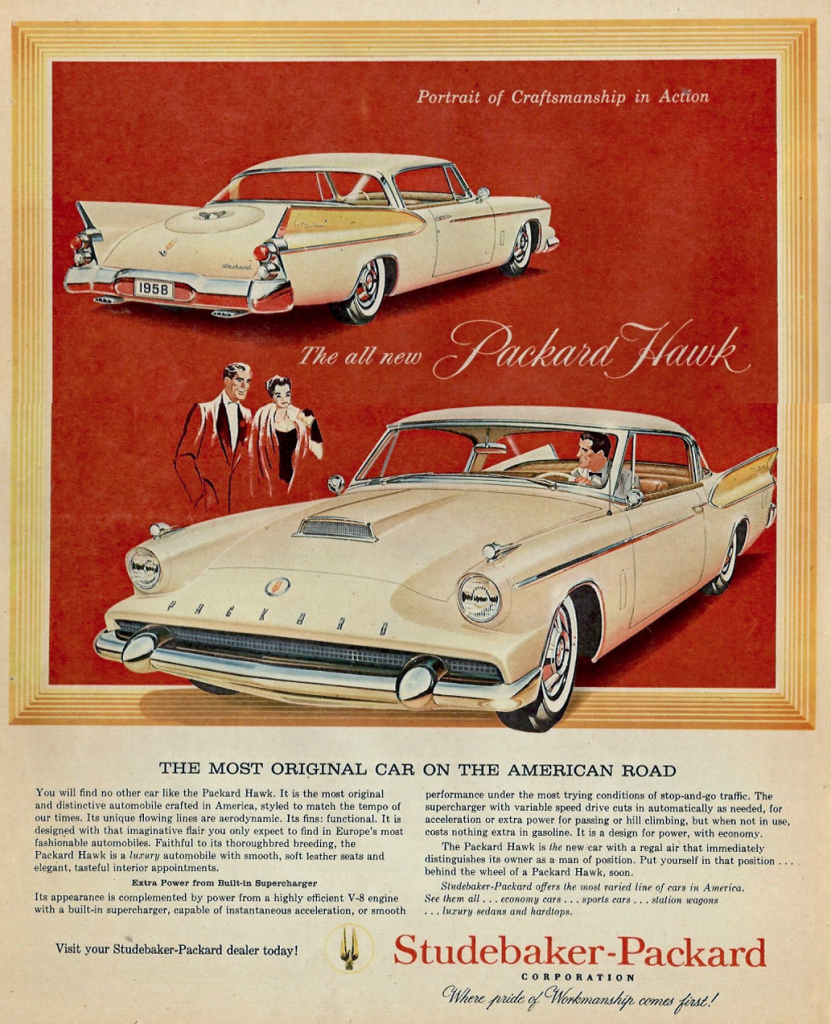 1958 Packard Hawk 