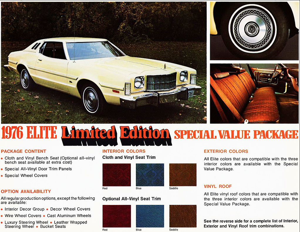 1976 Ford Elite Limited Edition 
