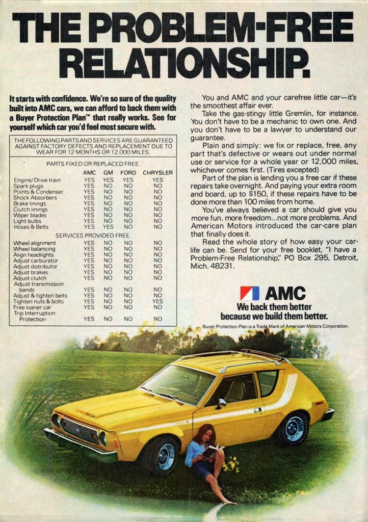 1974 AMC Gremlin Ad