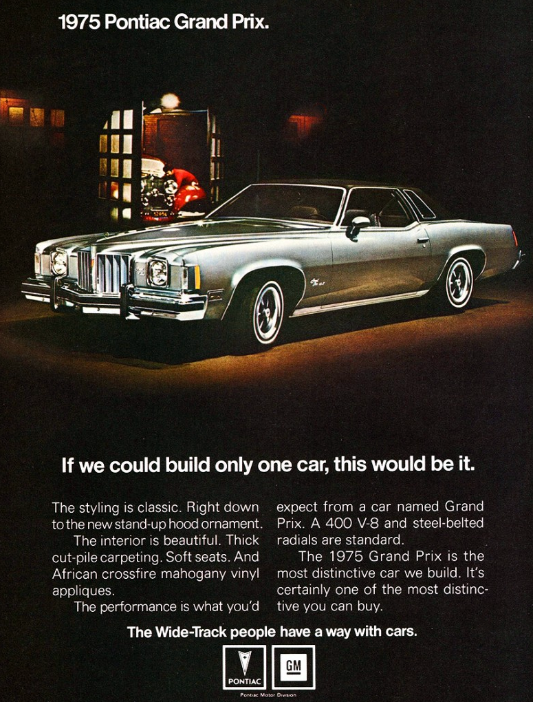 1975 Pontiac Ad 