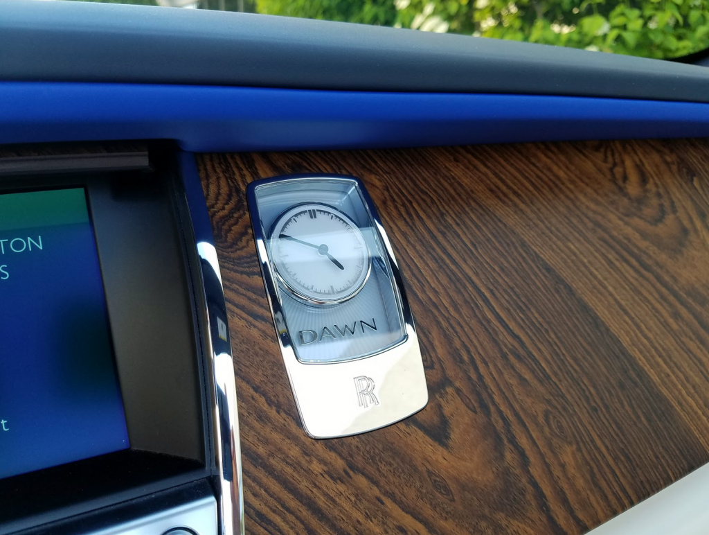 Rolls-Royce Dash Clock 