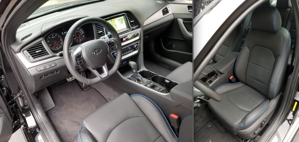 2018 Hyundai Sonata Cabin