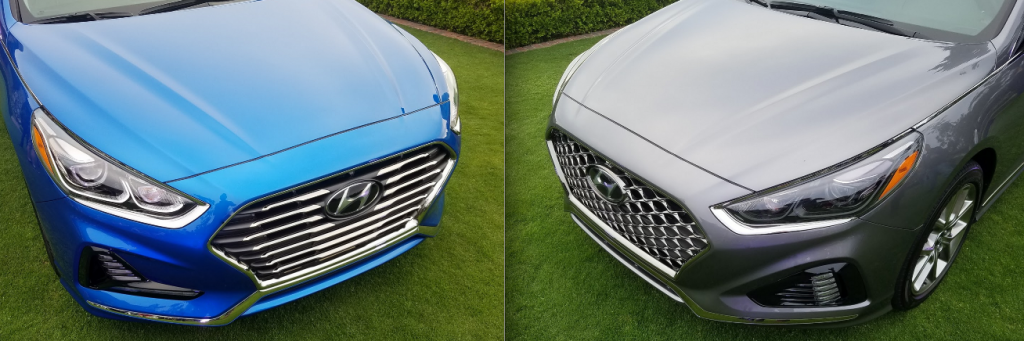 2018 Hyundai Sonata grille