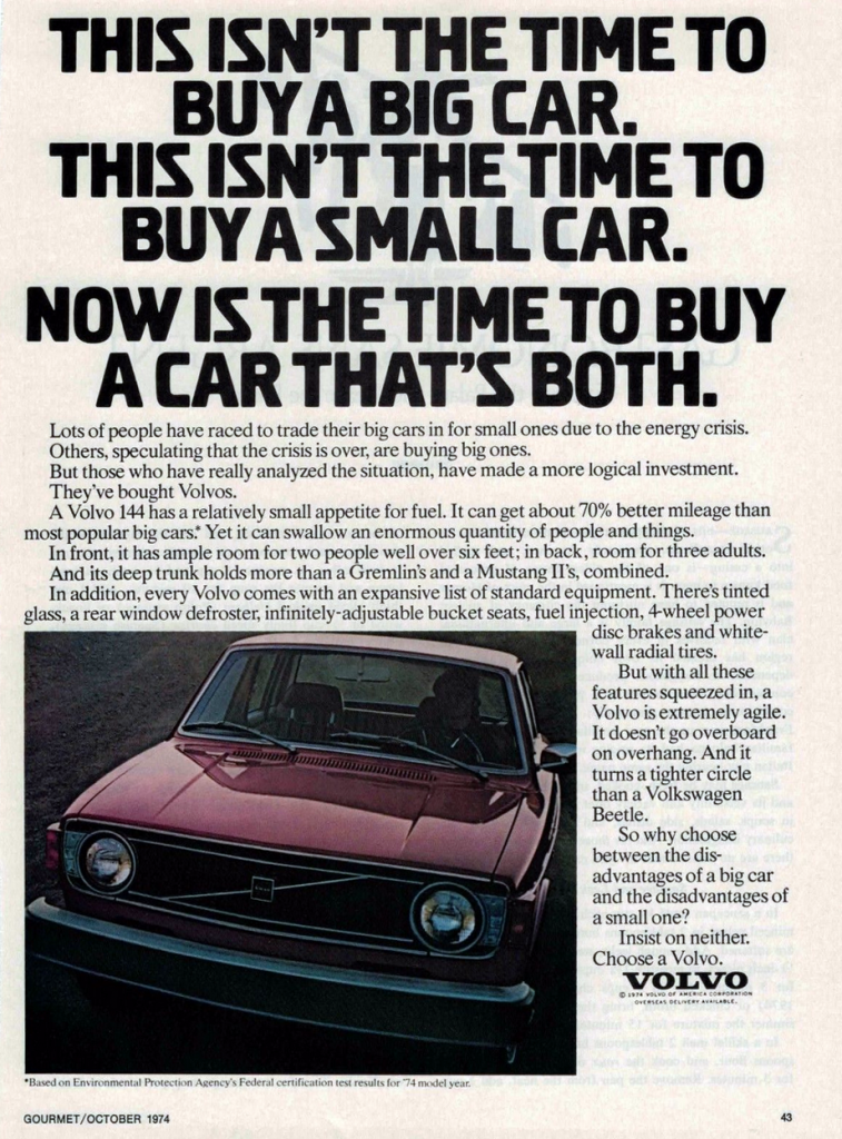1974 Volvo Ad 