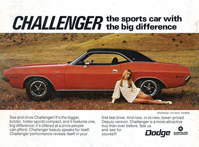 1970 Dodge Challenger Ad