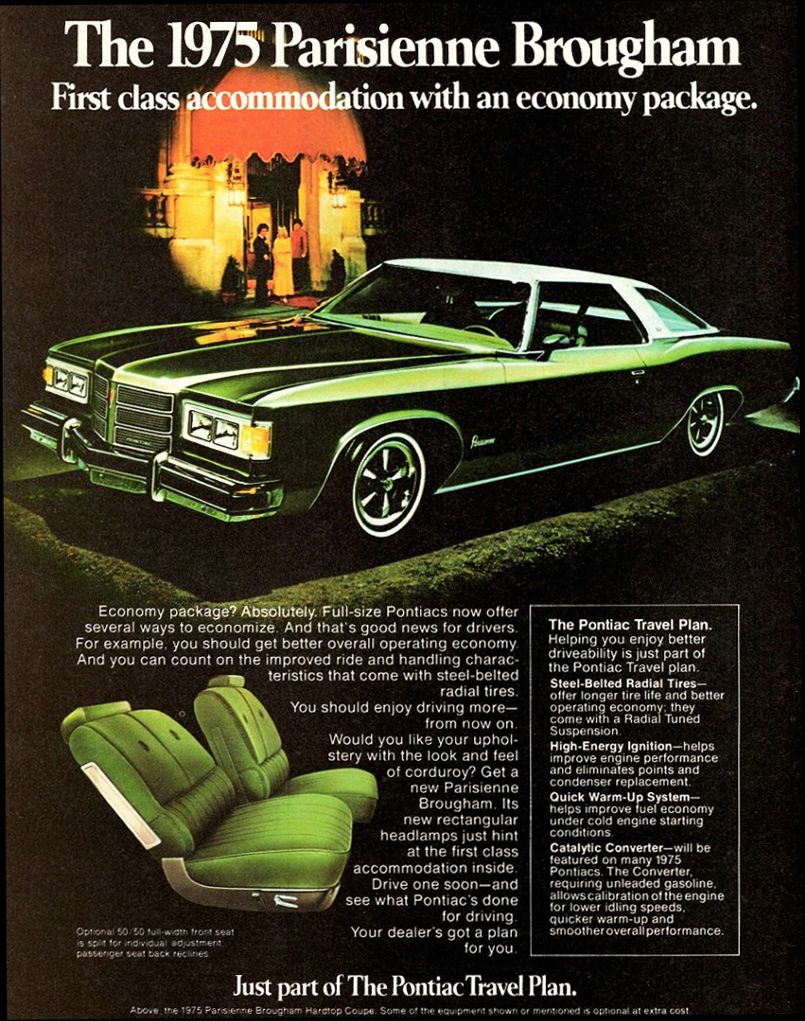 1975 Canadian Pontiac Ad