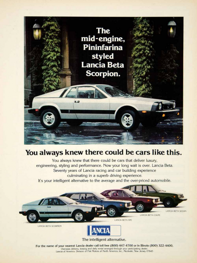1976 Lancia Beta Ad 
