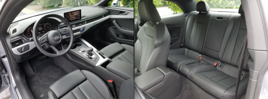 2018 Audi A5 cabin 