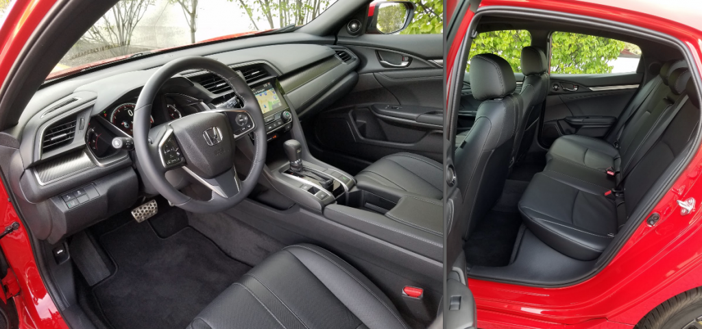 2017 Honda Civic Hatchback cabin