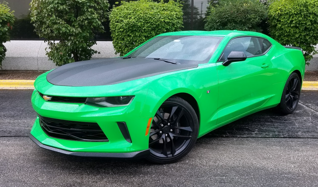 2017 Chevrolet Camaro 1LE V6 in Krypton Green 