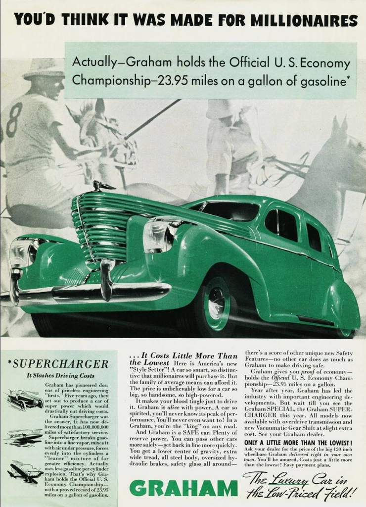 1938 Graham Ad