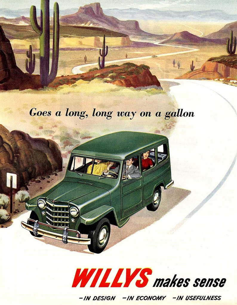 1950 Willys Ad 